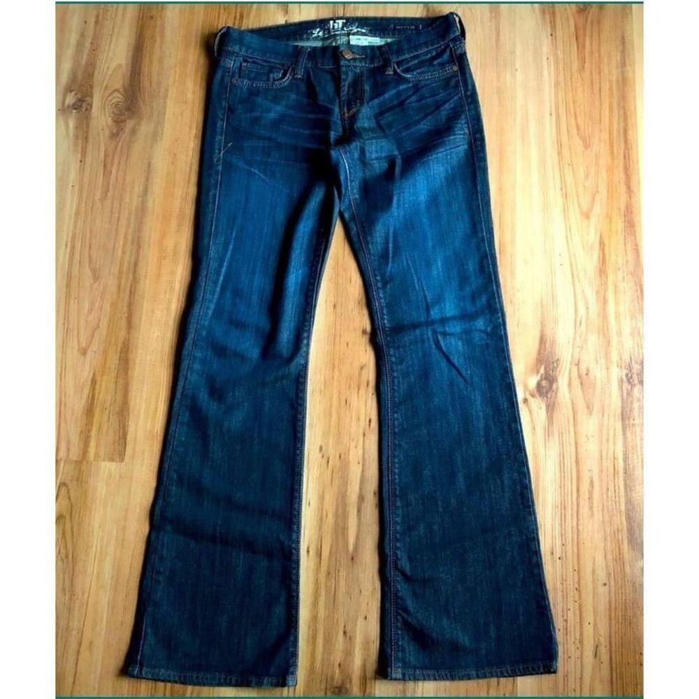 iT! Jeans Hottie Flared low rise Womens Y2K wide leg boot cut